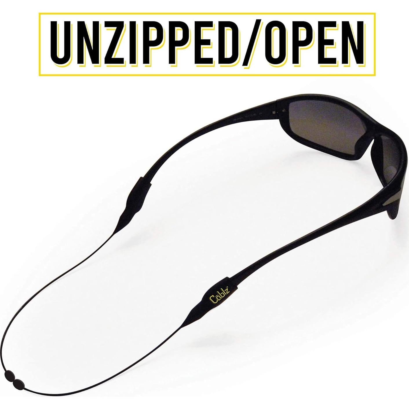 Soporte Ajustable para Gafas Cablz Zipz - Negro, 30.48 cm