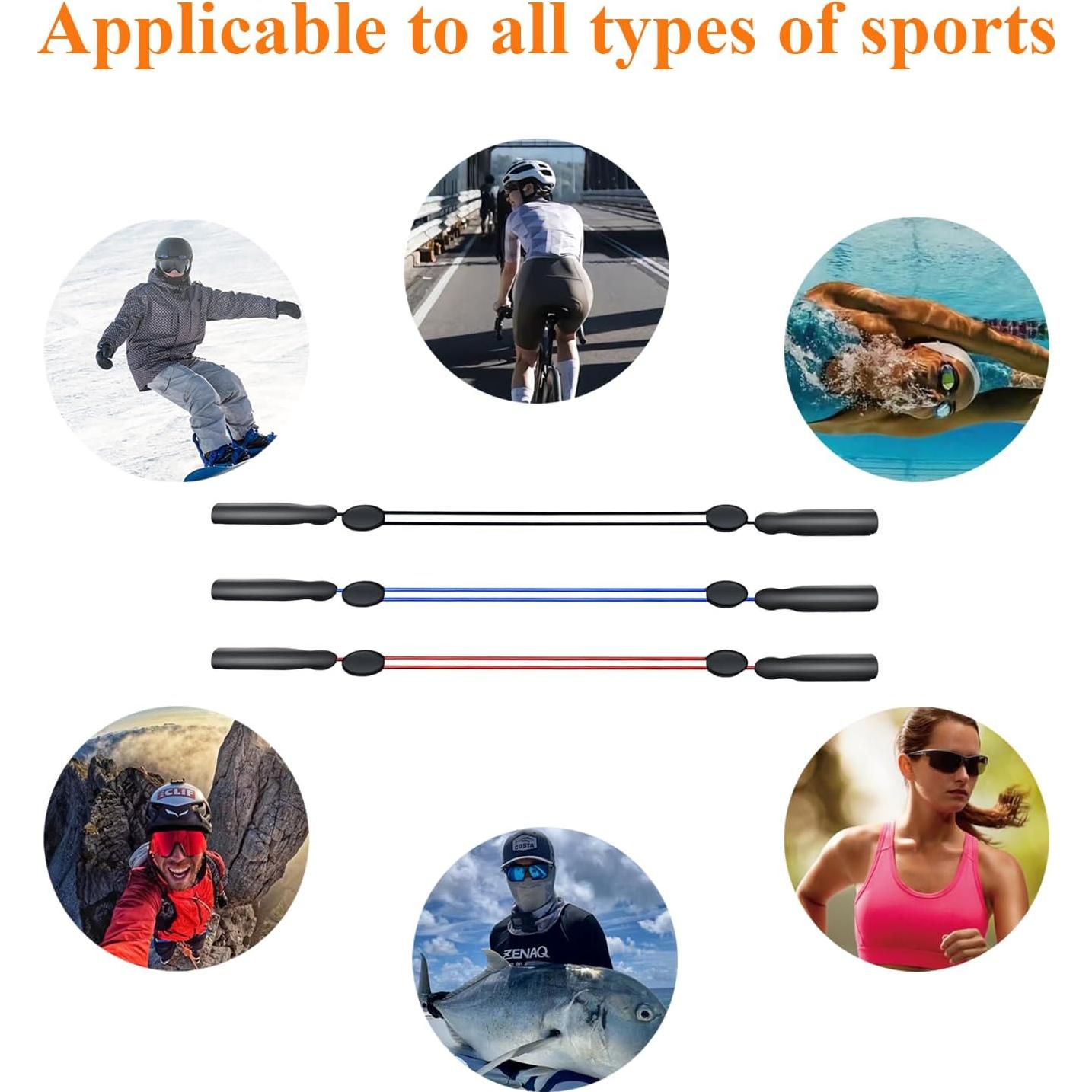 Correa Ajustable para Gafas Favanty - Antideslizante 35cm