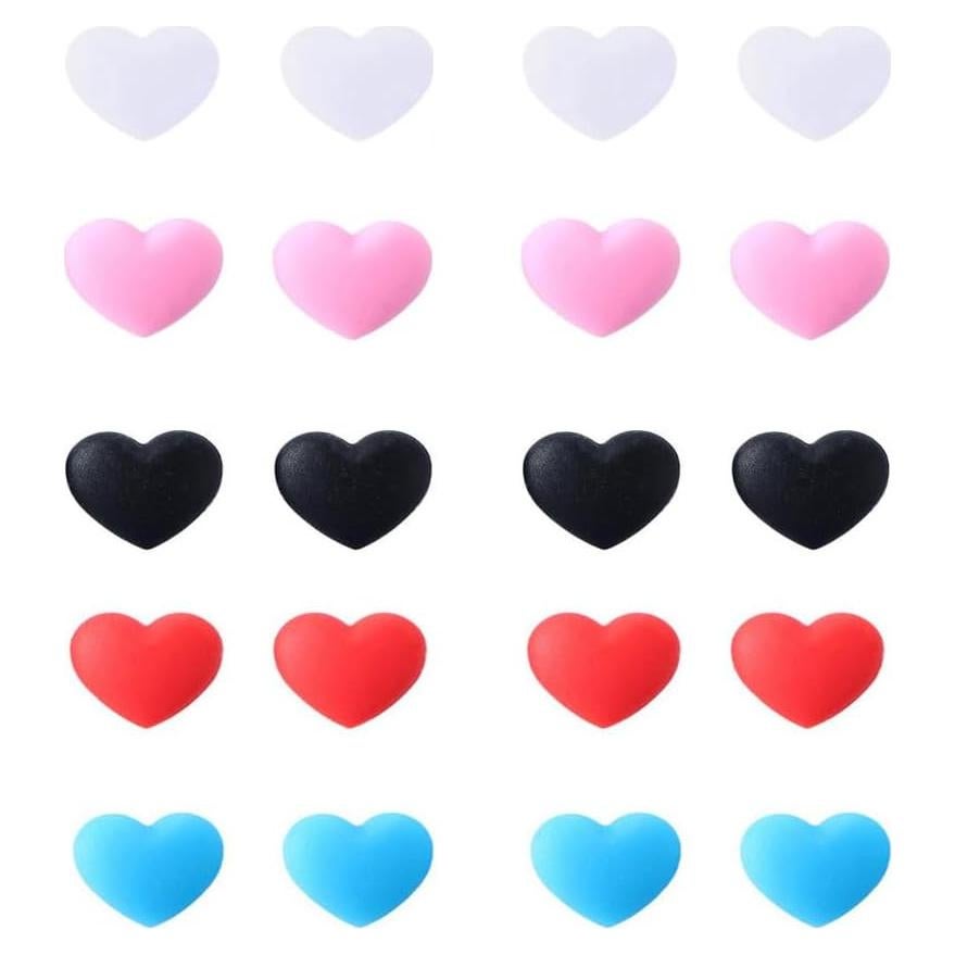 10 Pares Clips Antideslizantes para Gafas Leadigol Silicona