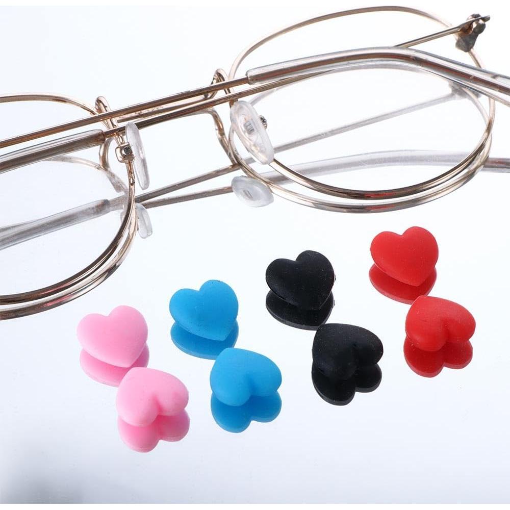 10 Pares Clips Antideslizantes para Gafas Leadigol Silicona