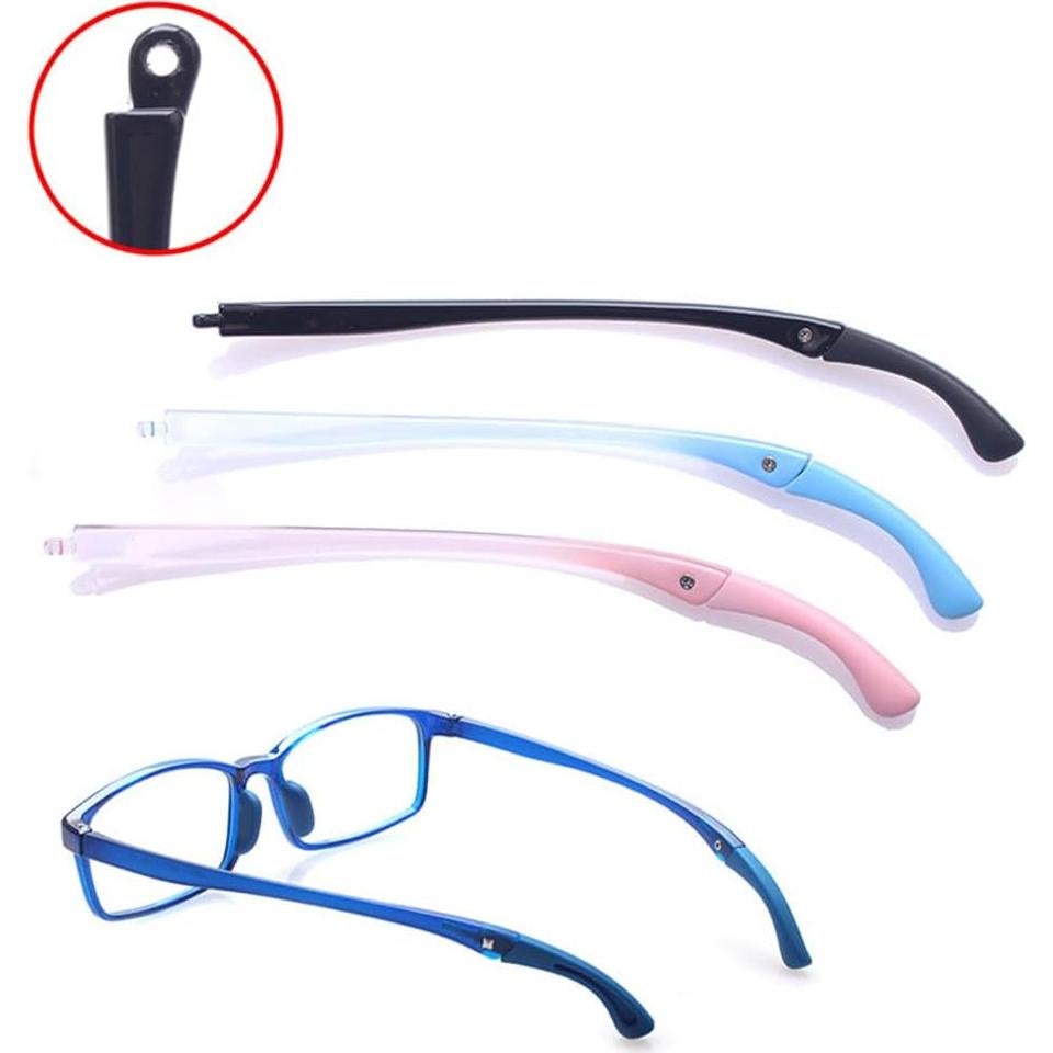 Piernas de Gafas para Niños JANKY Rosa Plegables Antideslizantes