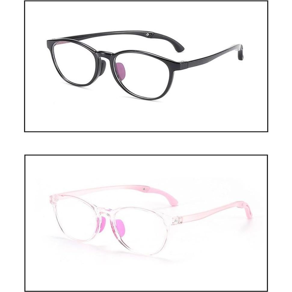 Piernas de Gafas para Niños JANKY Rosa Plegables Antideslizantes