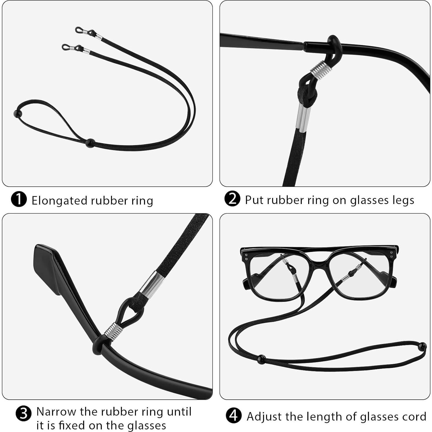 Correa Ajustable para Gafas Meliya 4 Pcs Unisex Outdoor