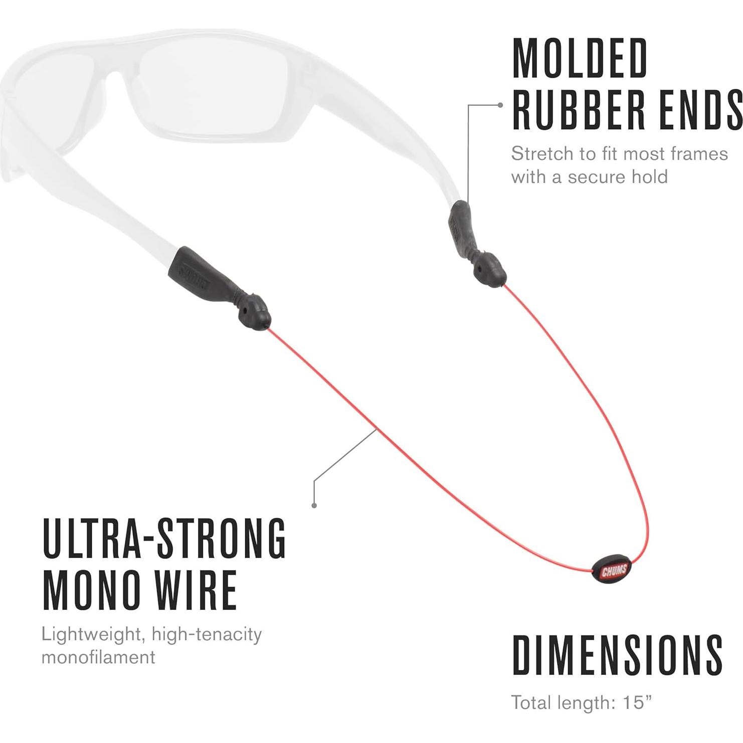 Correa para Gafas Chums Mono Orbiter - Ligera y Ajustable
