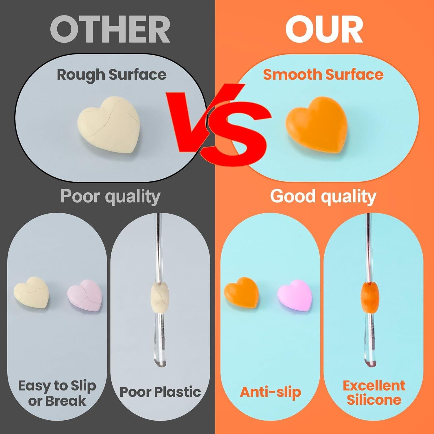 11 Pares de Agarraderas de Silicona Hzopcw - Antideslizantes