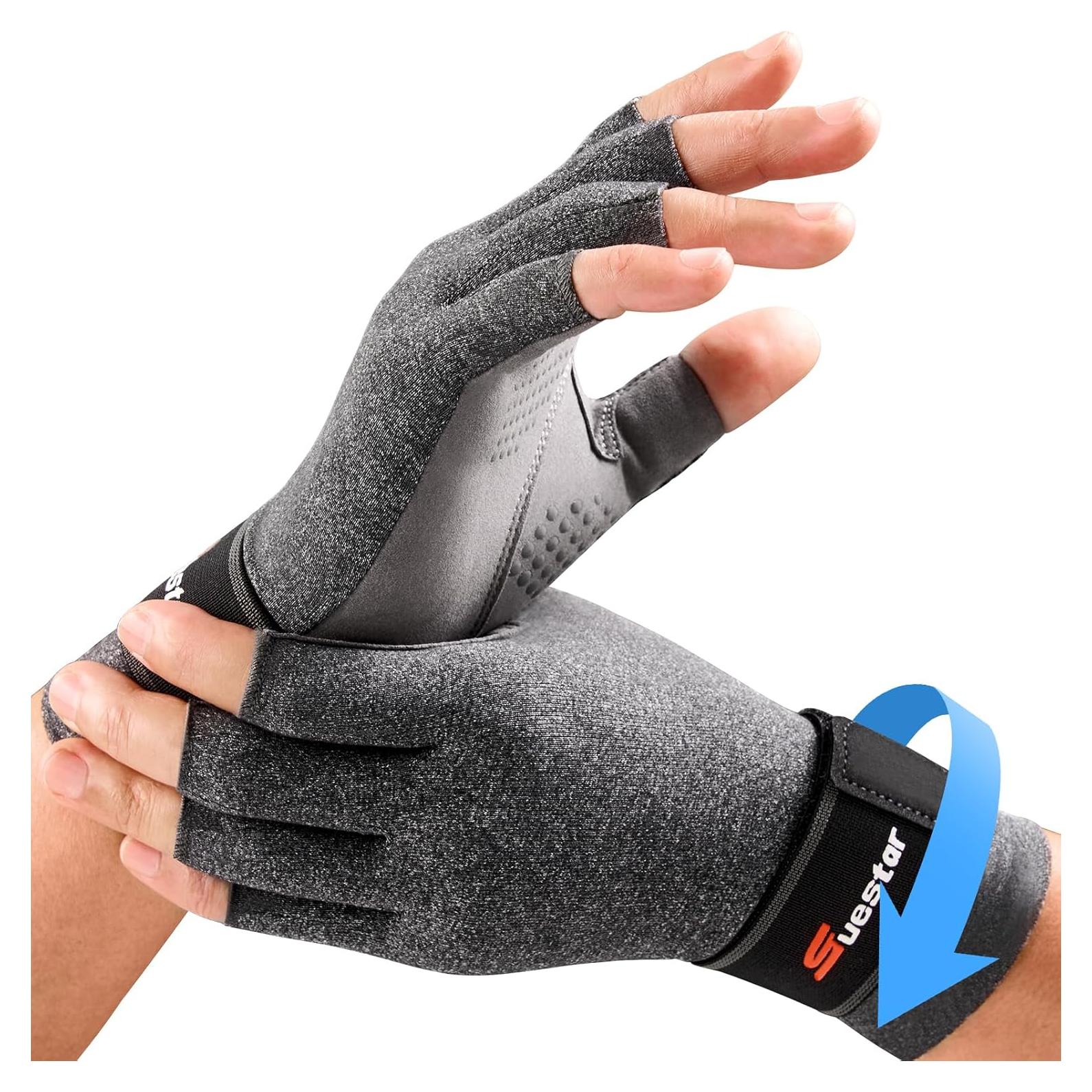 Guantes de compresión para artritis SueStar con soporte muñeca