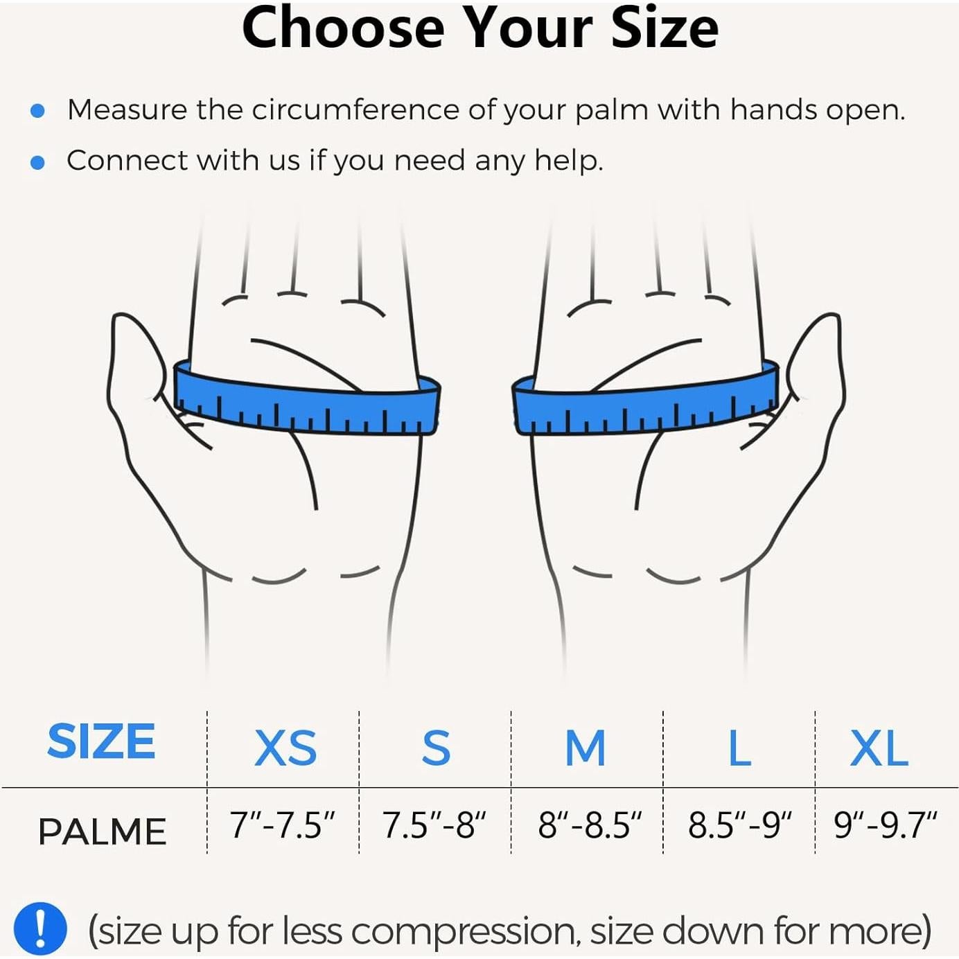 Guantes de compresión para artritis SueStar con soporte muñeca