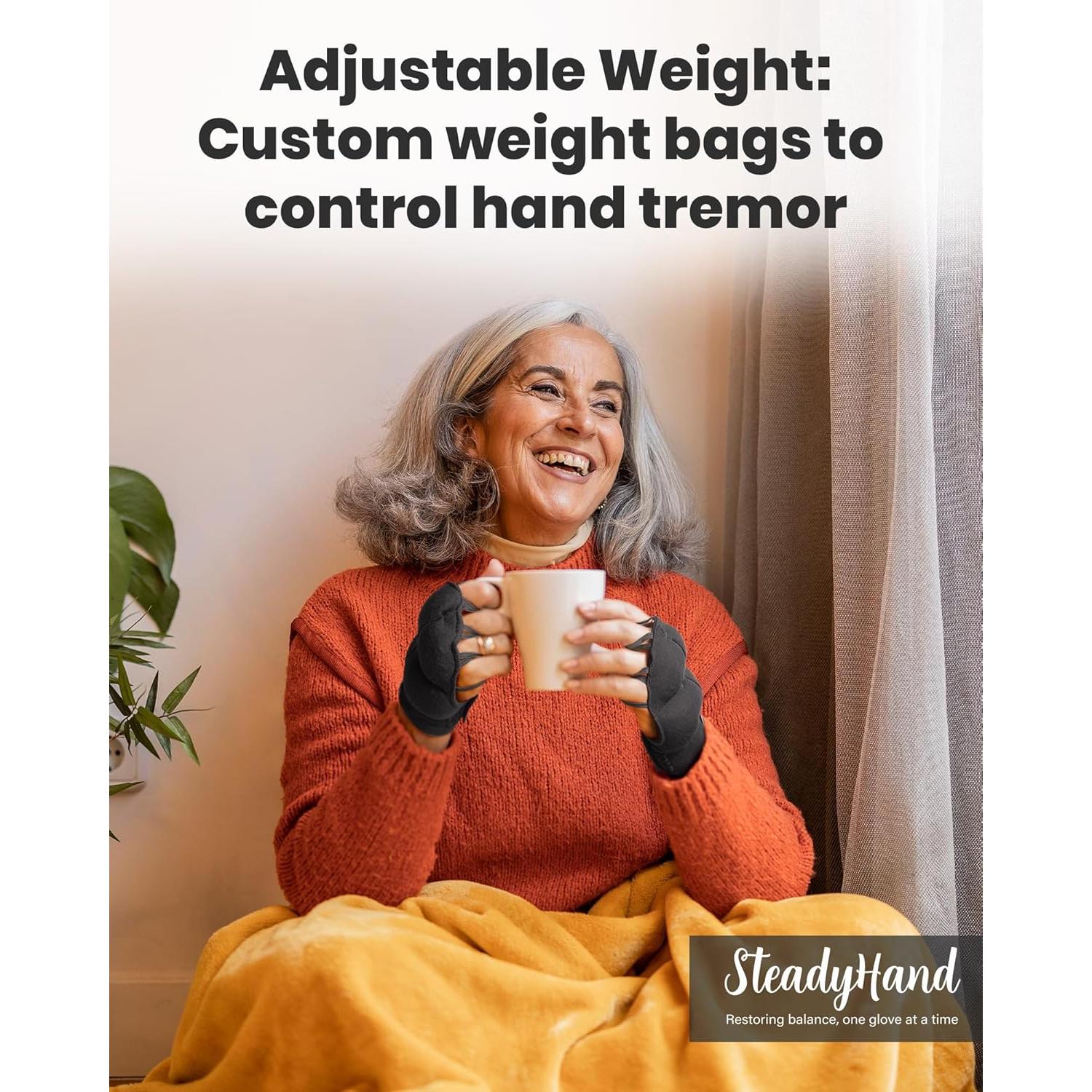 Guantes de Peso Variable WeddingSteps para Parkinson - Mano Izquierda