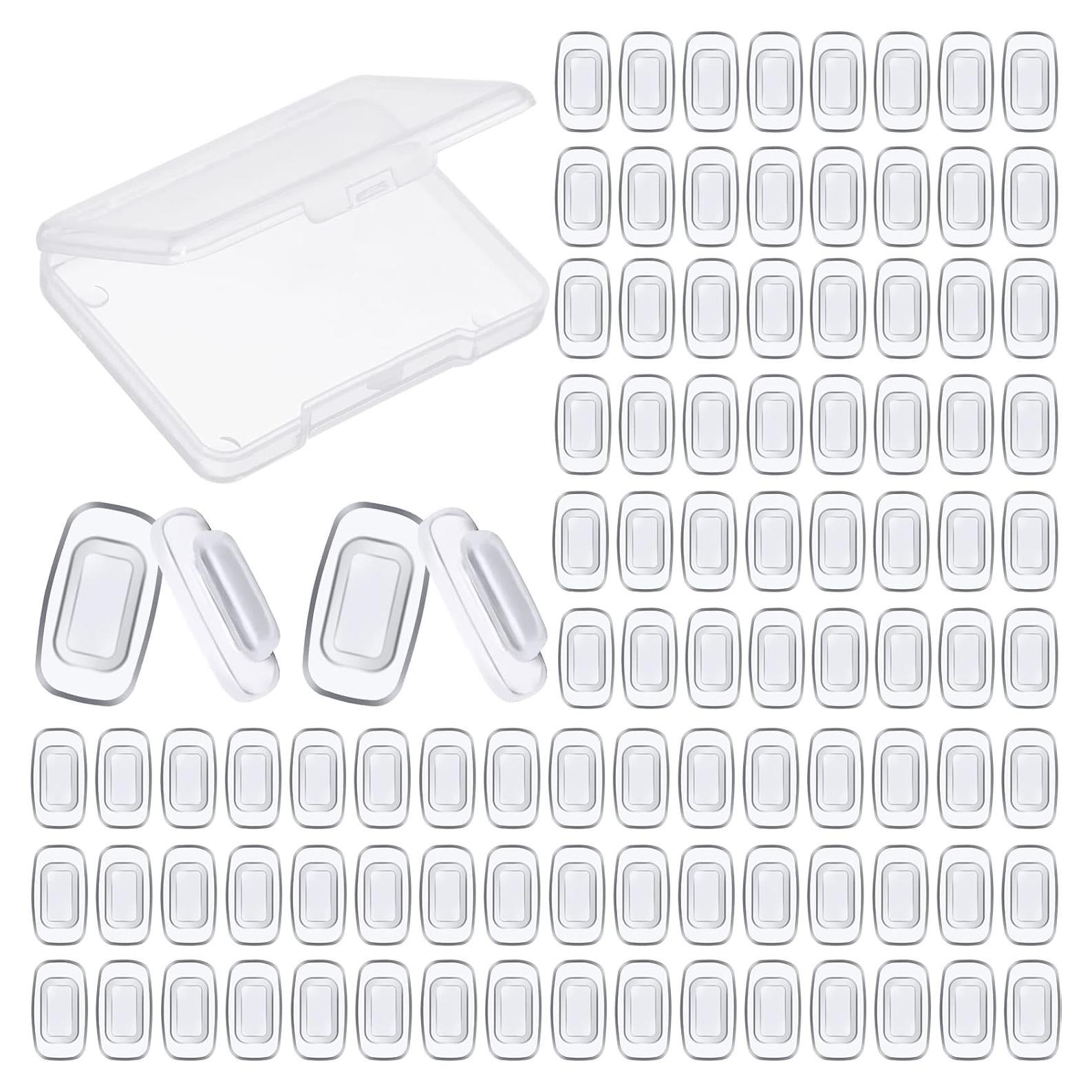 50 Pares Almohadillas Nasales Transparentes Frienda Silicona
