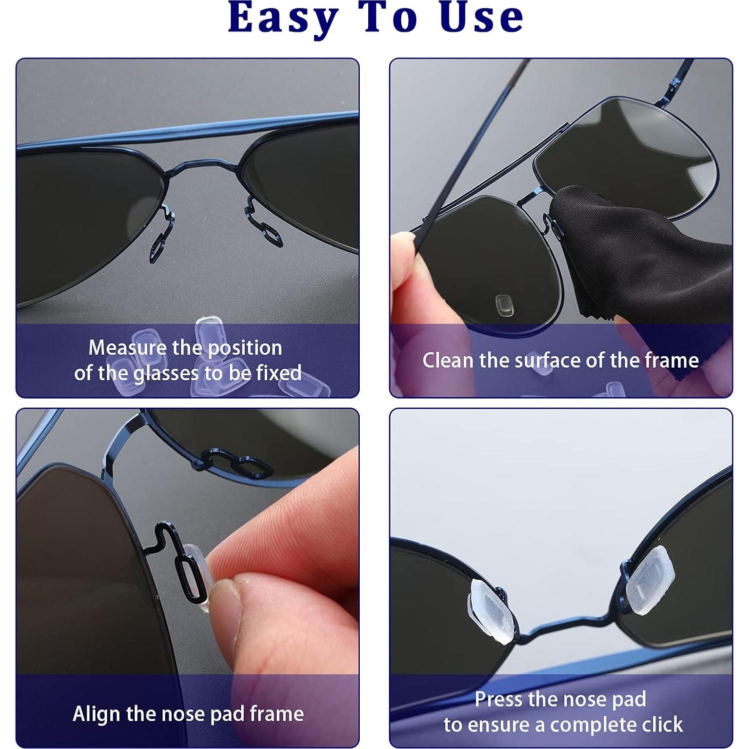 50 Pares Almohadillas Nasales Transparentes Frienda Silicona