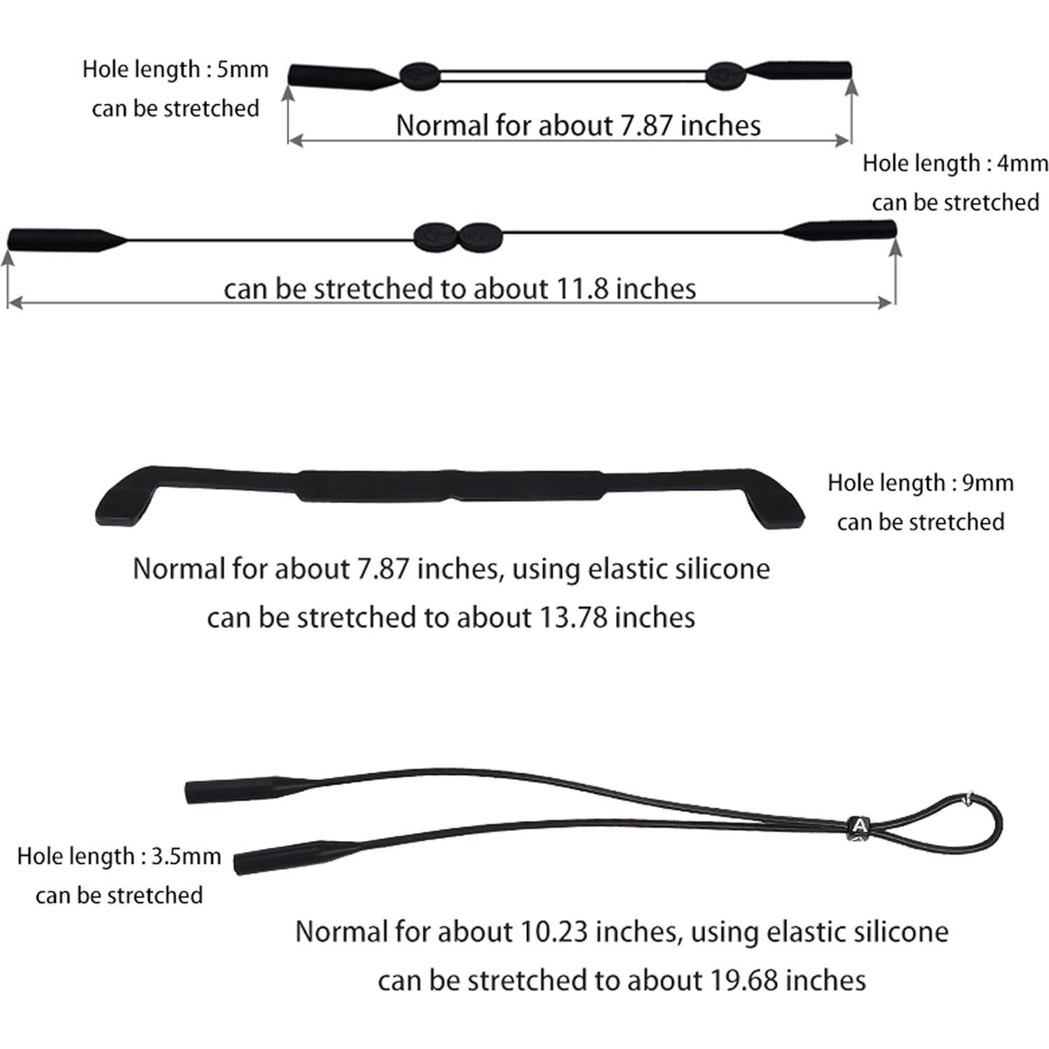 Correas para Gafas SooGree - Ajustables y Antideslizantes