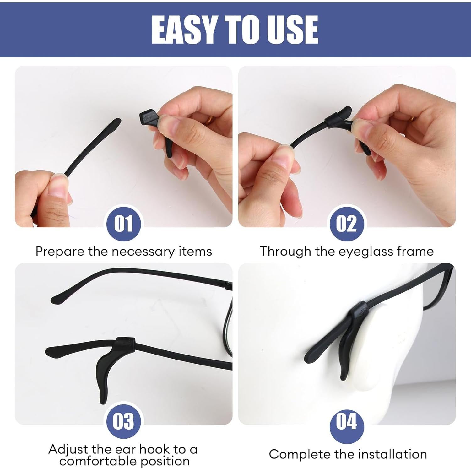 20 Pares de Agarre de Silicona Antideslizante Aphohome