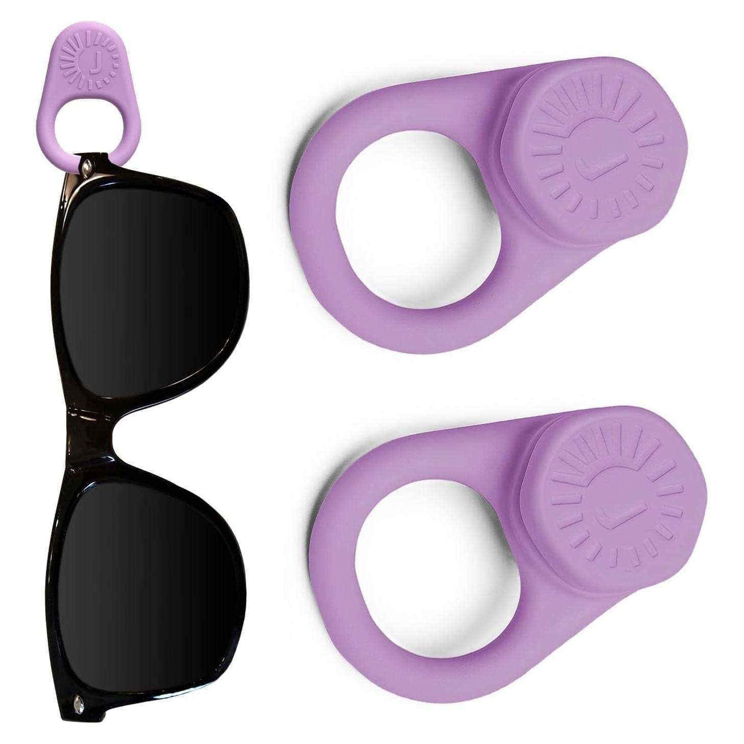 Soporte Magnético para Gafas JOTMGT - 2 Piezas Morado
