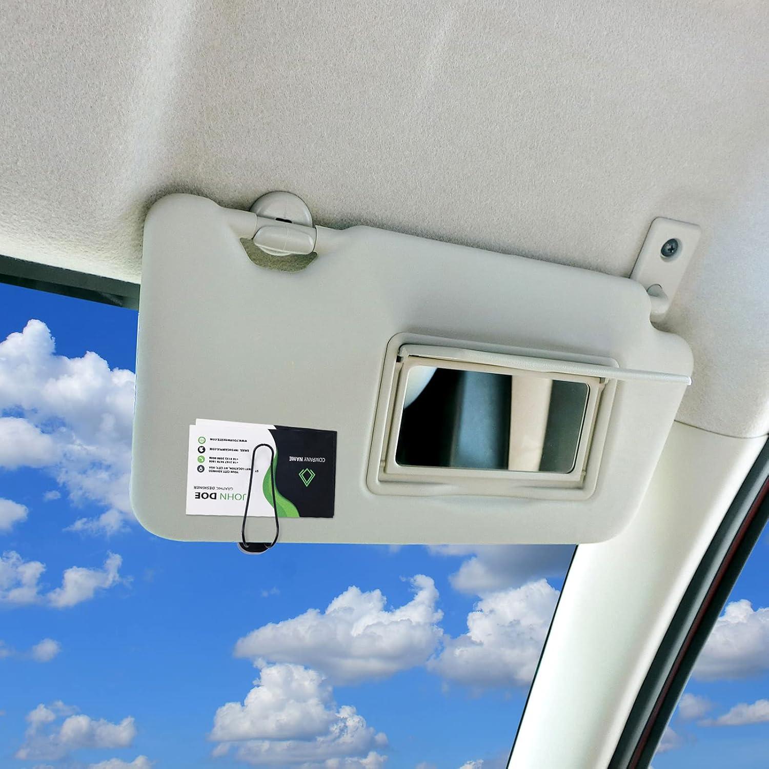 Soporte para Gafas de Sol Frienda 2 Piezas Clip Visera Coche