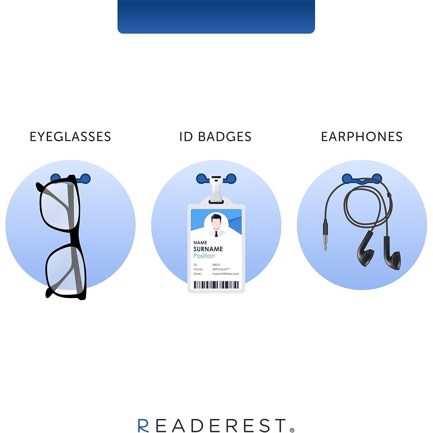 Soporte Magnético para Gafas Readerest Rosa - 16.5x19.05 cm