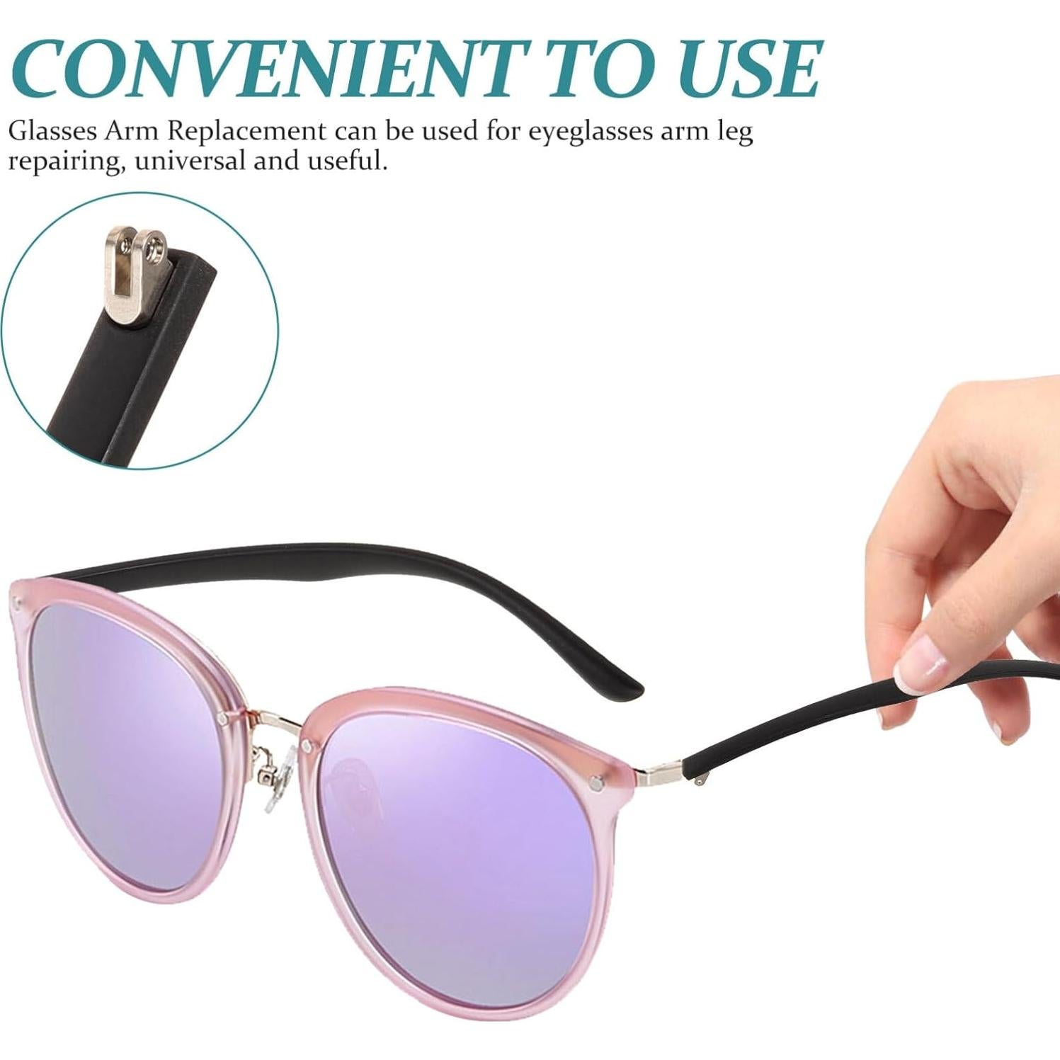 Brazos de Reemplazo para Gafas Beaupretty - Ajuste Cómodo