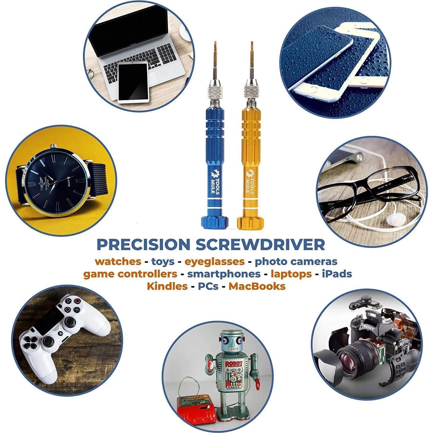 Juego de Destornilladores de Precisión RED SHIELD 3 en 1