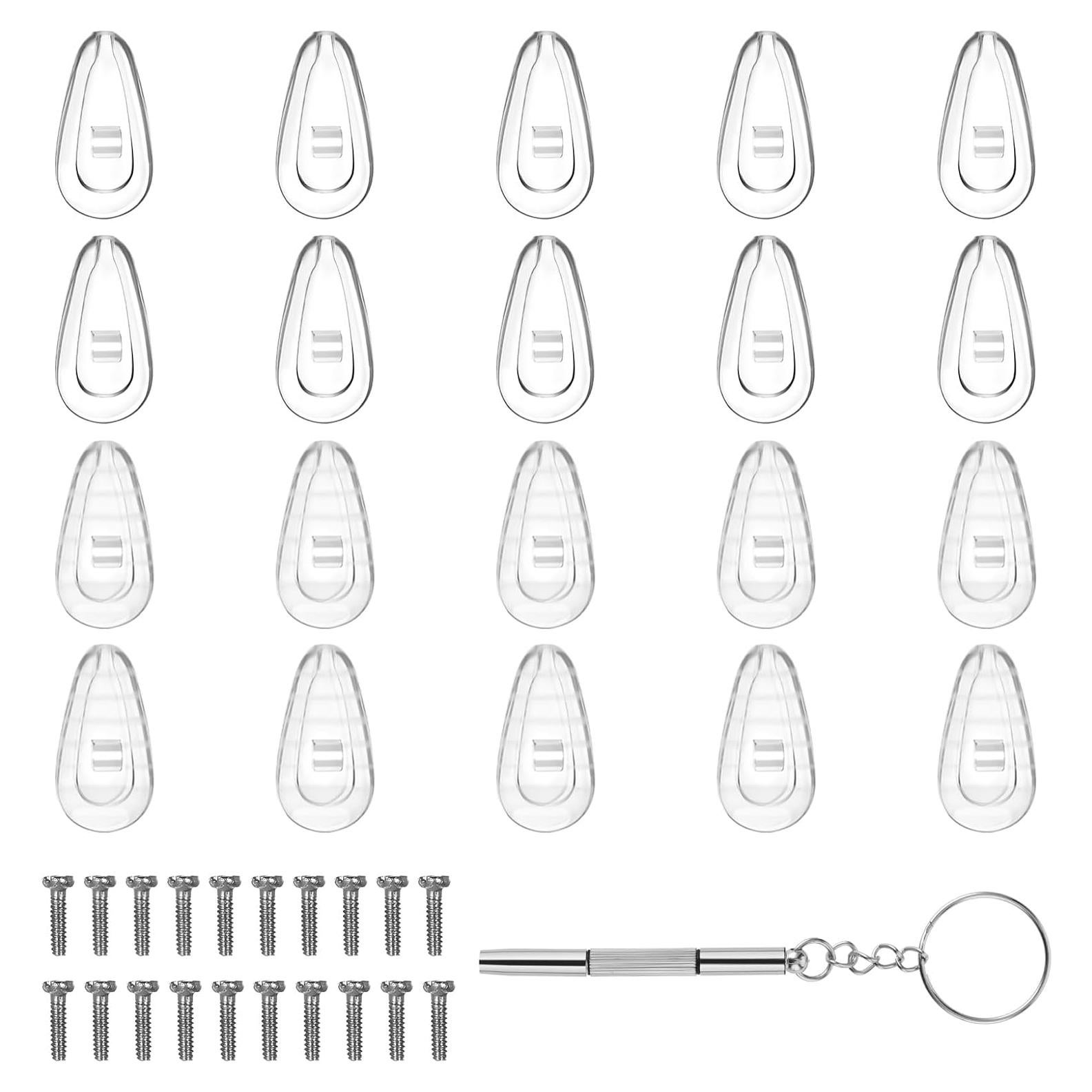 Kit de Repuesto Almohadillas de Nariz para Gafas Aysatogc
