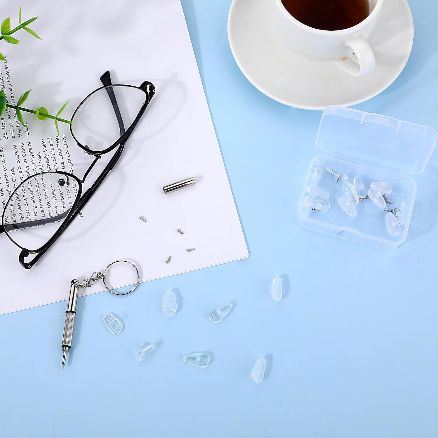 Kit de Repuesto Almohadillas de Nariz para Gafas Aysatogc