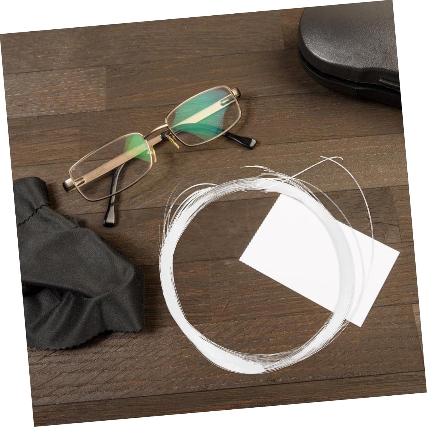 Kit de Reparación de Gafas PACKOVE Hilo Nylon 2000cm