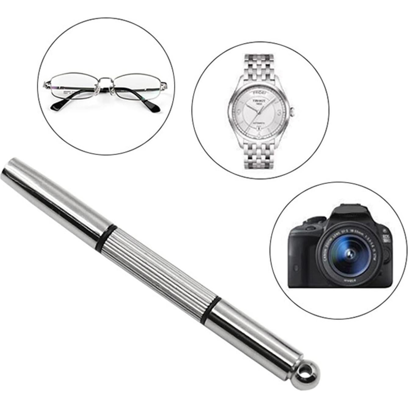 Destornillador Mini 3 en 1 Pxiryanlow Plateado para Gafas y Relojes