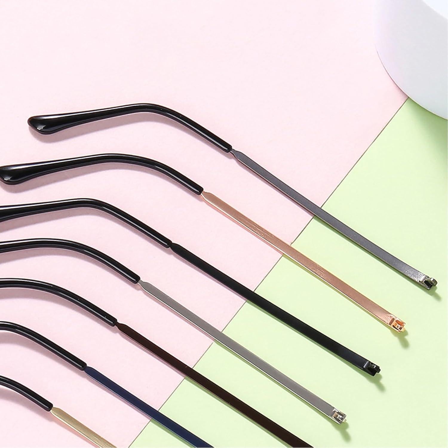 Brazos de Reemplazo para Gafas Metal DEFKIYT 135mm Dorado