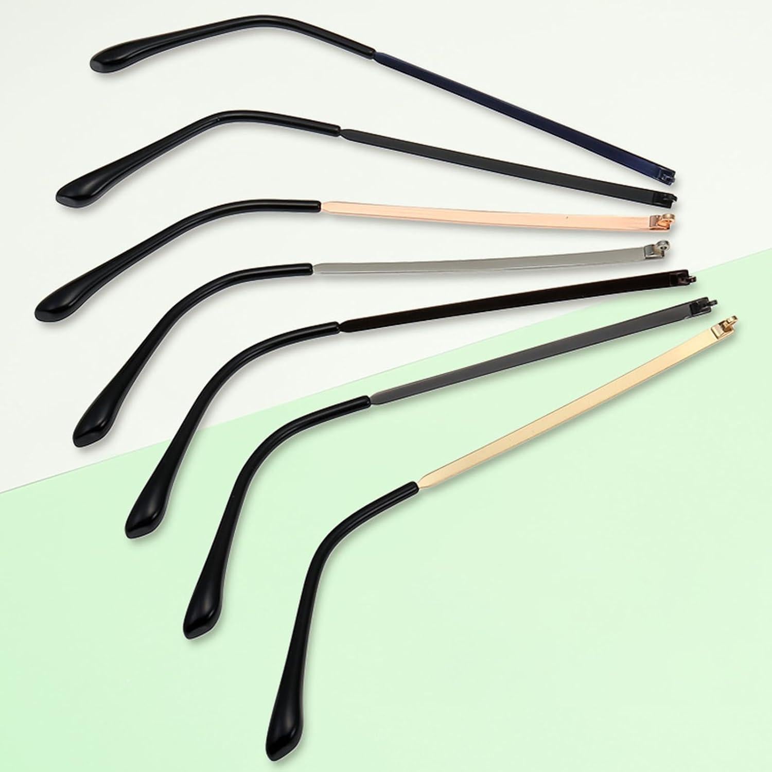 Brazos de Reemplazo para Gafas Metal DEFKIYT 135mm Dorado