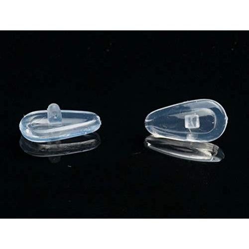 Almohadillas de Silicona para Nariz de Gafas WOIWO 25 Pares 14mm