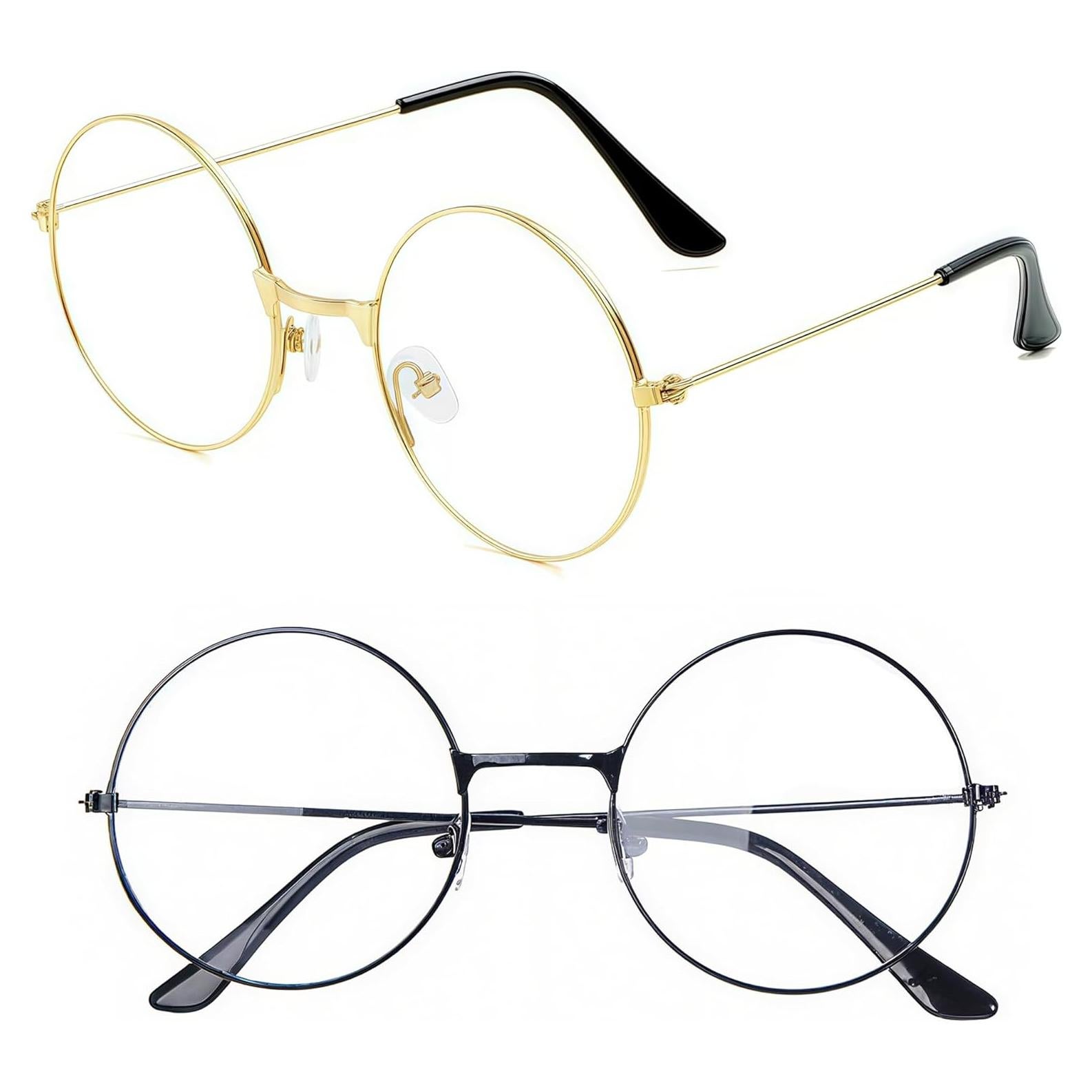 Gafas Redondas de Mago Halloween WSYJ12 - Accesorios Vintage