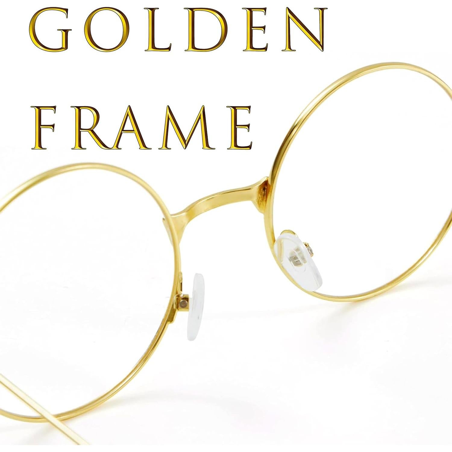 Gafas Redondas de Mago Halloween WSYJ12 - Accesorios Vintage