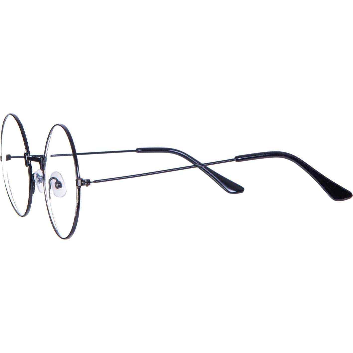 Gafas Redondas de Alambre Alvogimor - 2 Pares Plata y Negro