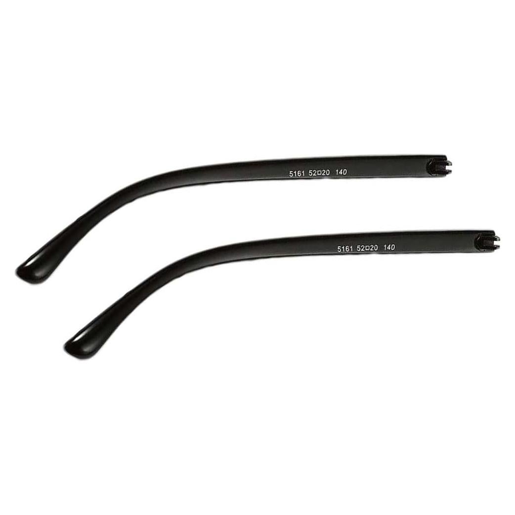 Templos de Gafas de Reemplazo Zealmax Unisex Negros