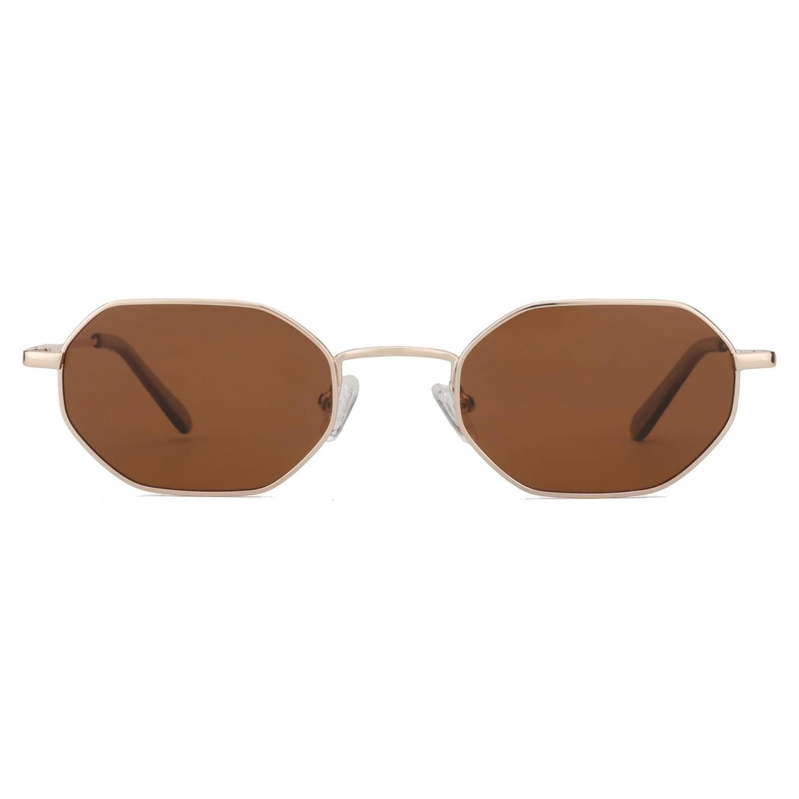 Gafas de sol polarizadas ZENOTTIC octagonales para mujer y hombre