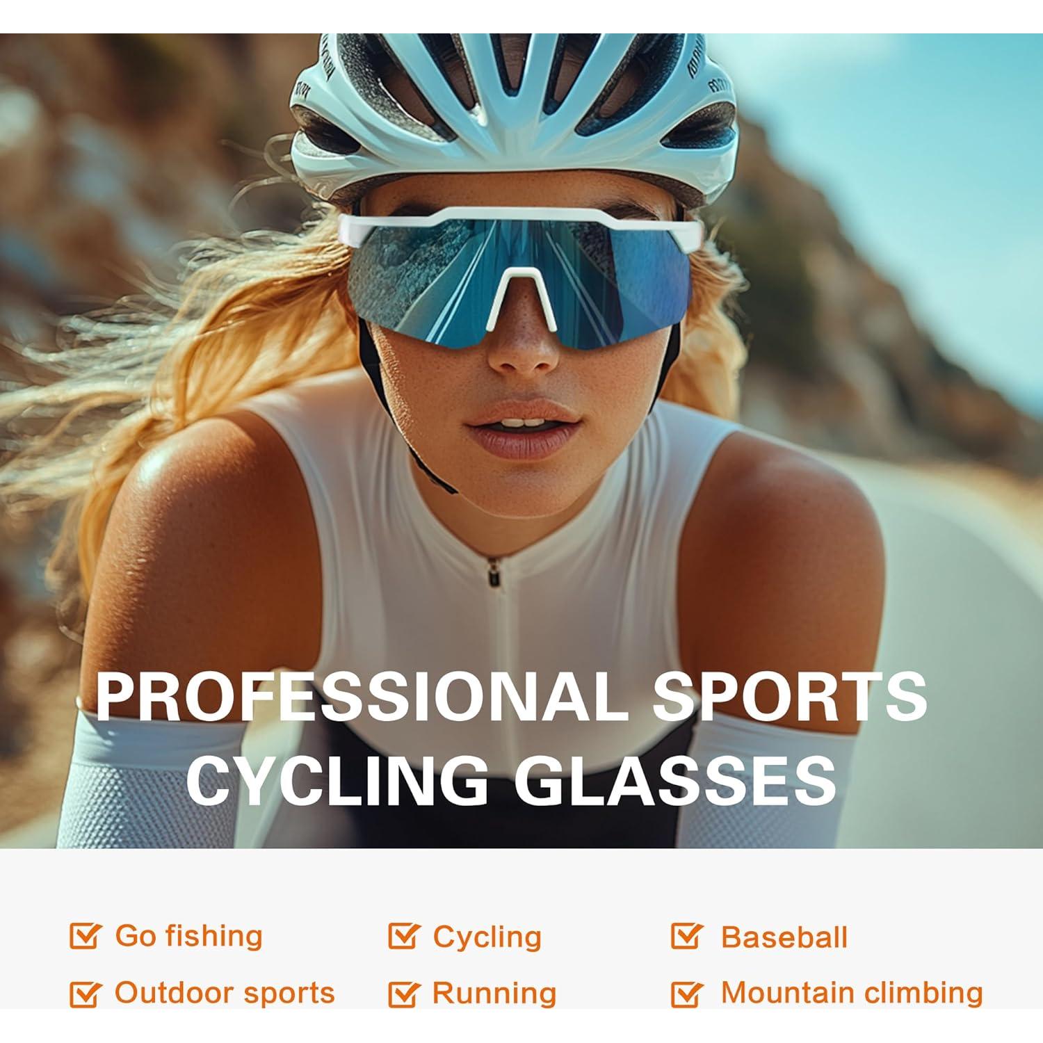 Gafas de Sol Deportivas Suoso UV400 para Hombres - TR90