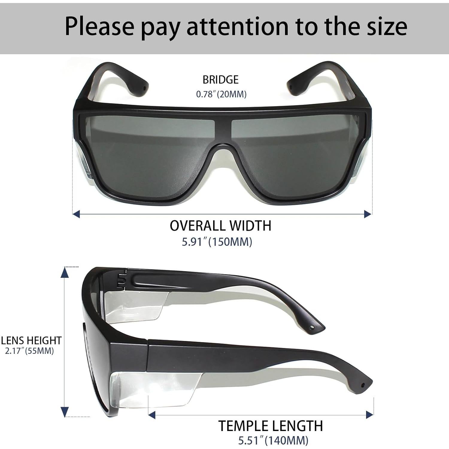 Gafas de Seguridad JING LEI UV400 con Lentes Polarizados