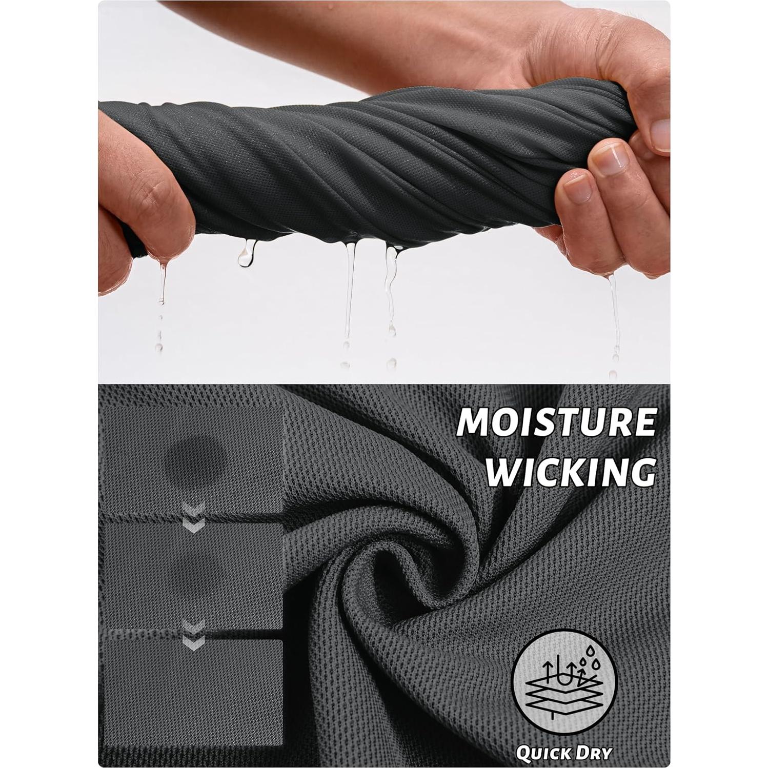 Camisa Polo de Manga Corta TACVASEN para Hombre Secado Rápido