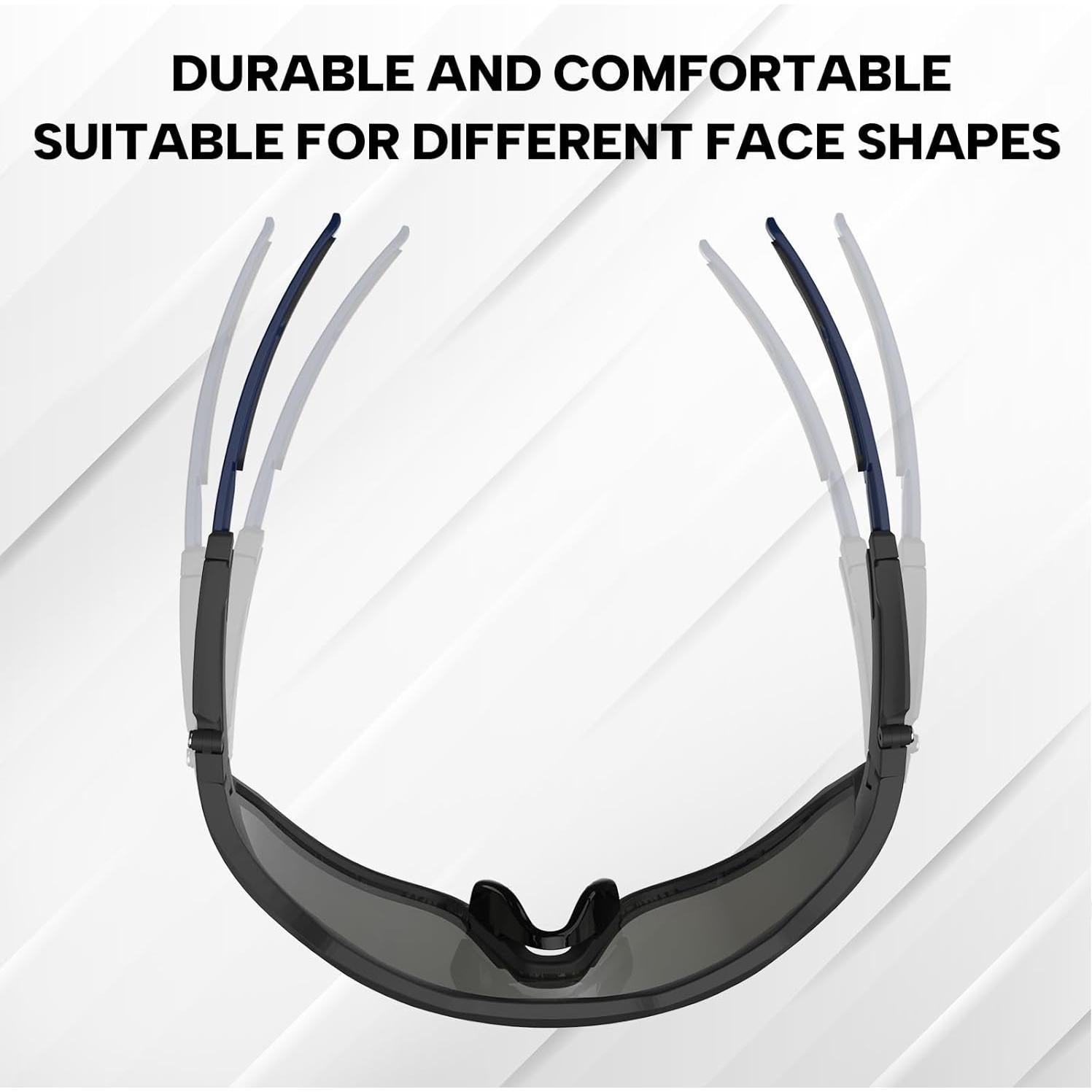 Gafas de sol polarizadas BUCKLOS UV400 para ciclismo y running