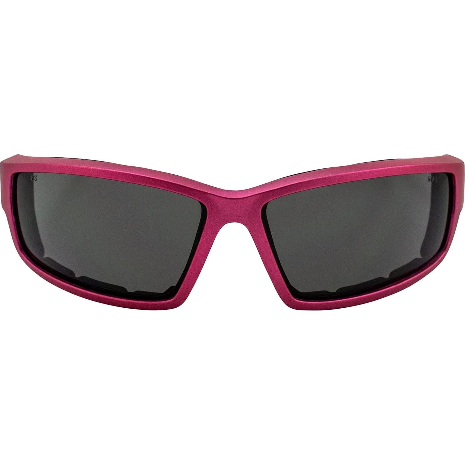 Gafas de motocicleta Global Vision Sly para mujeres - Rosa