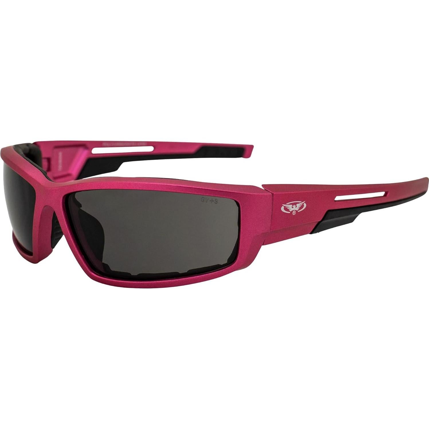 Gafas de motocicleta Global Vision Sly para mujeres - Rosa