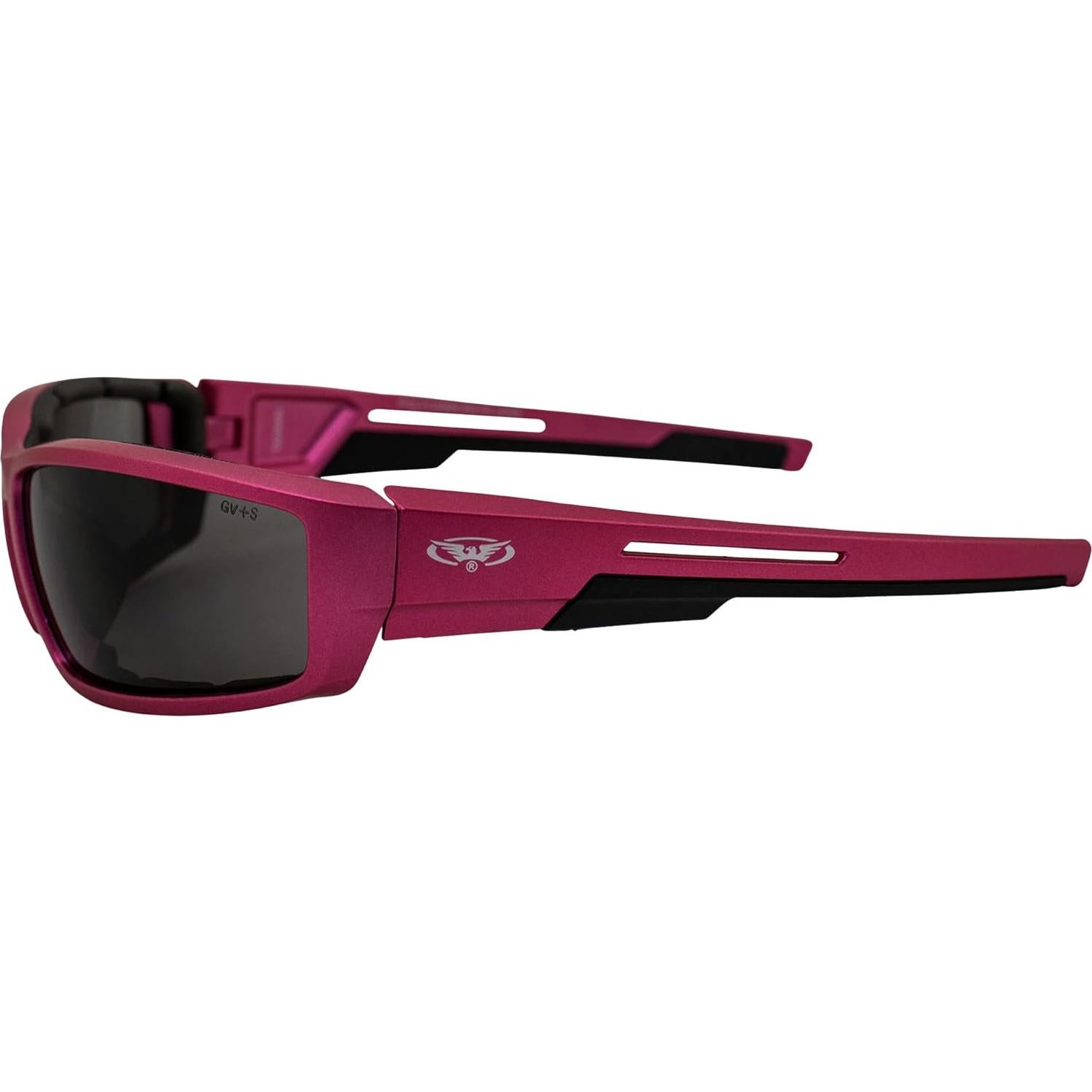 Gafas de motocicleta Global Vision Sly para mujeres - Rosa