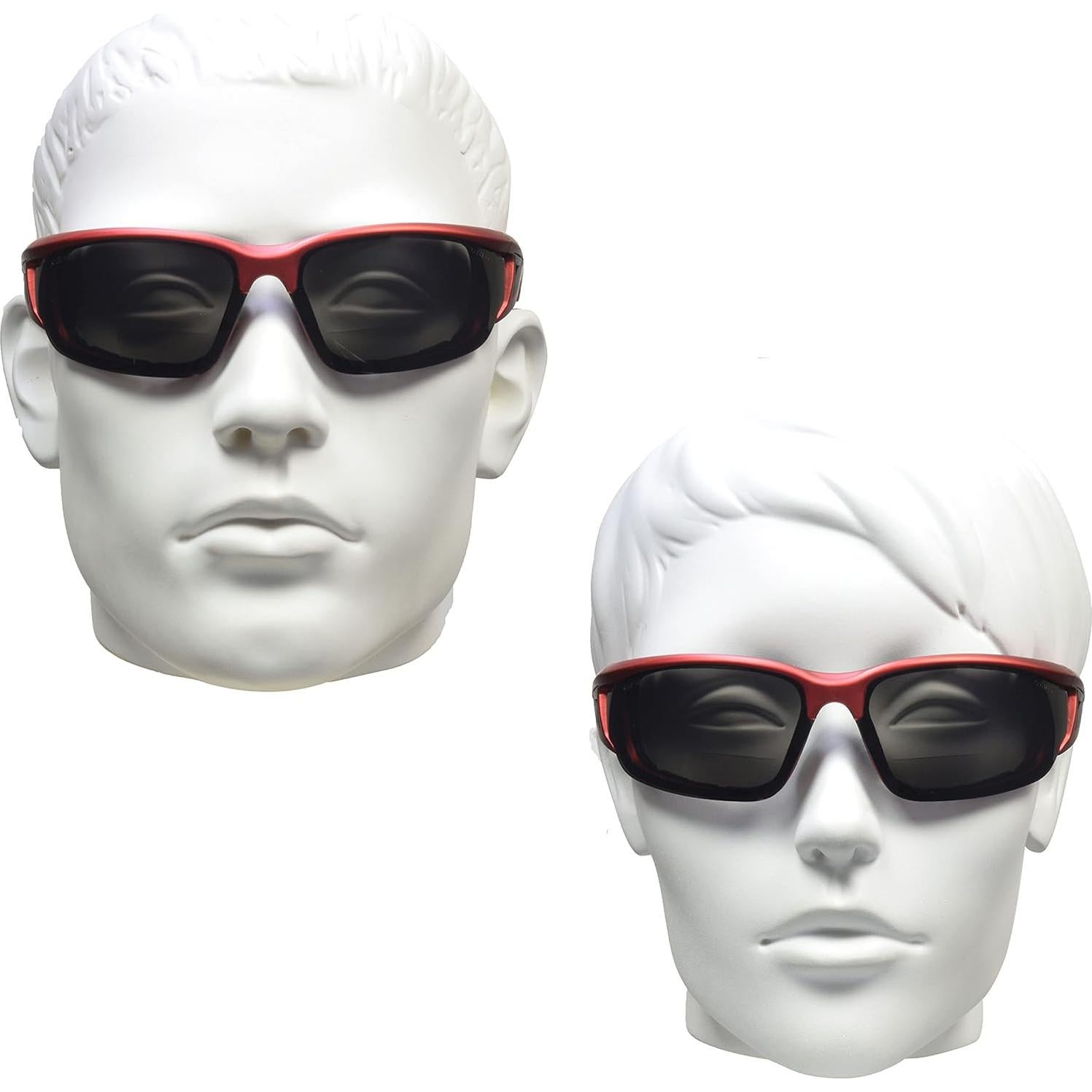 Gafas de sol bifocales de seguridad Bikershades +2.50 con acolchado