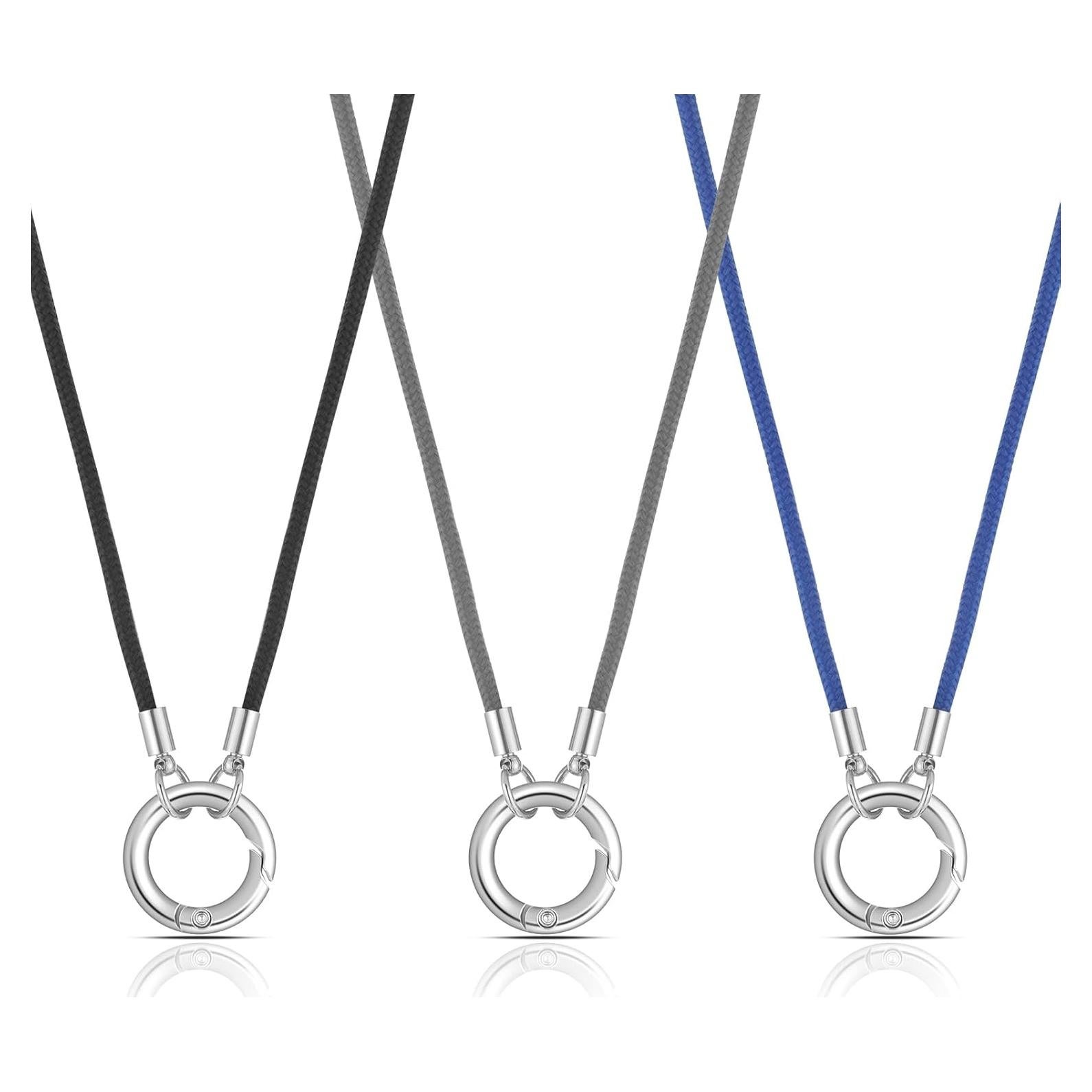 Anillo de Collar para Gafas Eldraqth 3 Pcs Acero Inoxidable