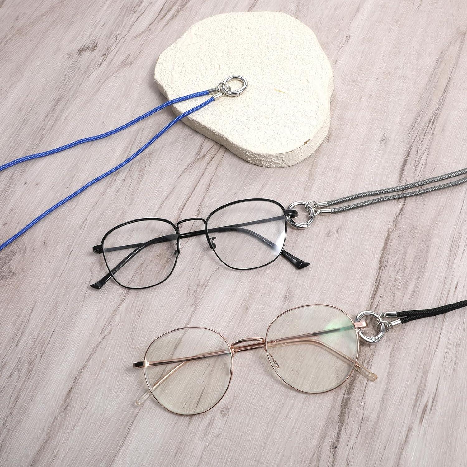 Anillo de Collar para Gafas Eldraqth 3 Pcs Acero Inoxidable