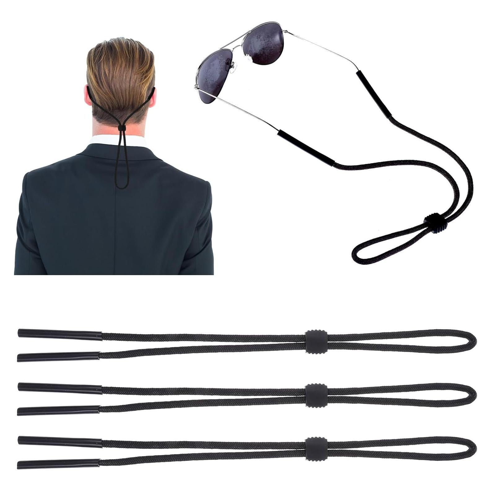 Correa para Gafas Ajustable HJZHII - 3 Piezas Nylon/Silicona