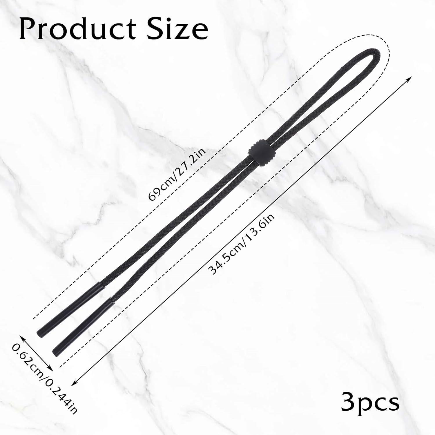 Correa para Gafas Ajustable HJZHII - 3 Piezas Nylon/Silicona