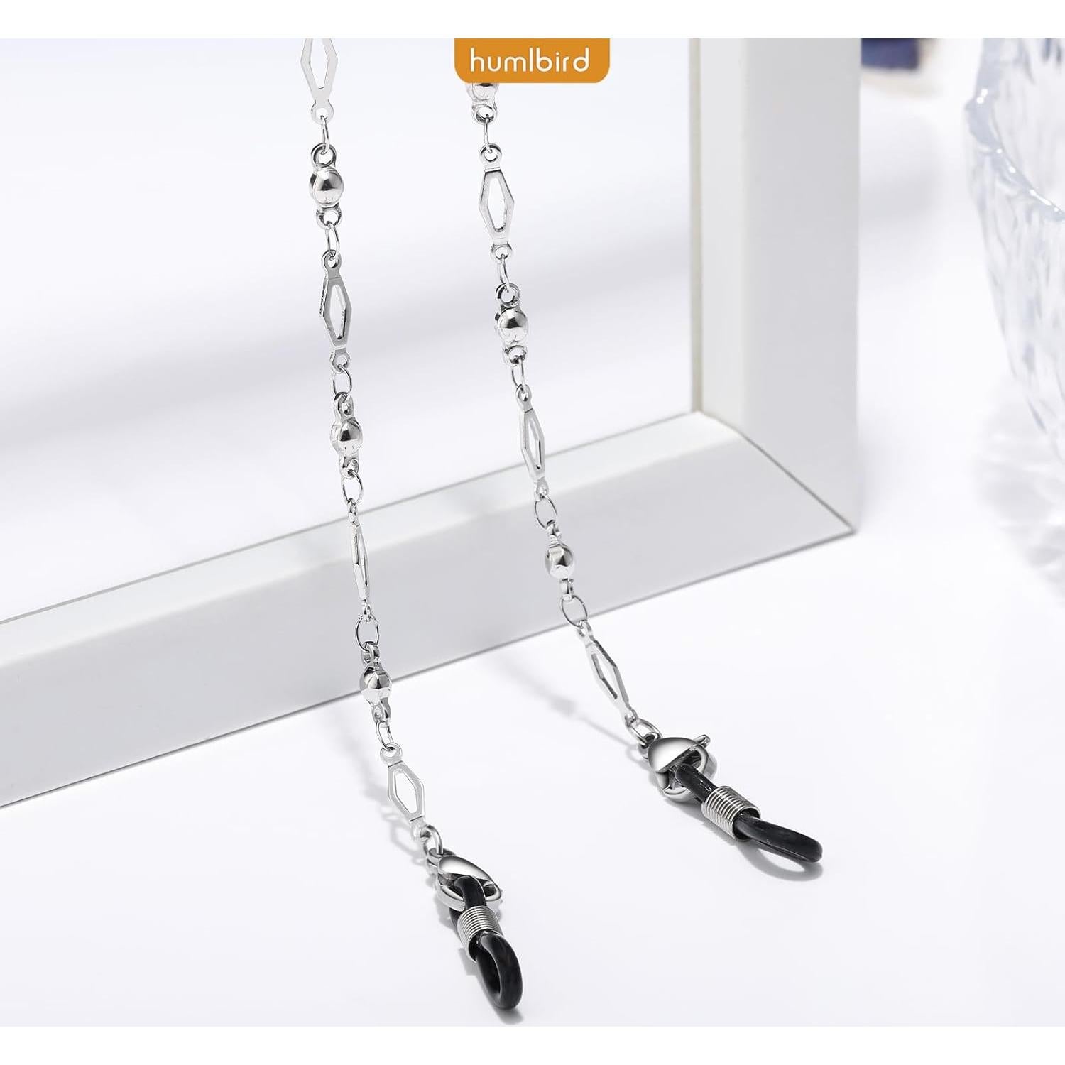 Cadena de Gafas Acero Inoxidable Humlbird 200 cm Mujeres