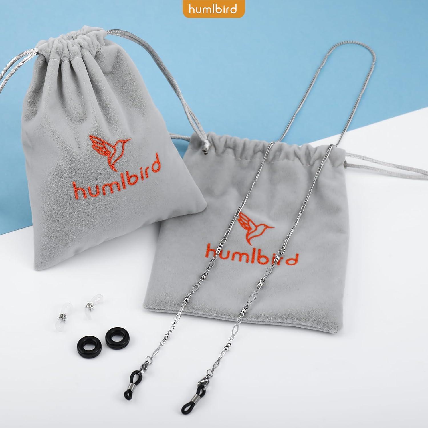 Cadena de Gafas Acero Inoxidable Humlbird 200 cm Mujeres