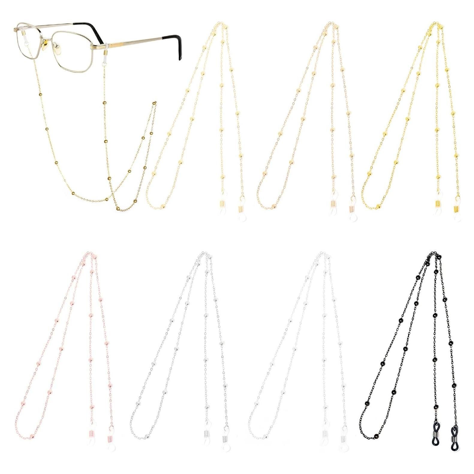 Correa para Gafas VASTRISE 7 Pcs Multicolor para Mujeres