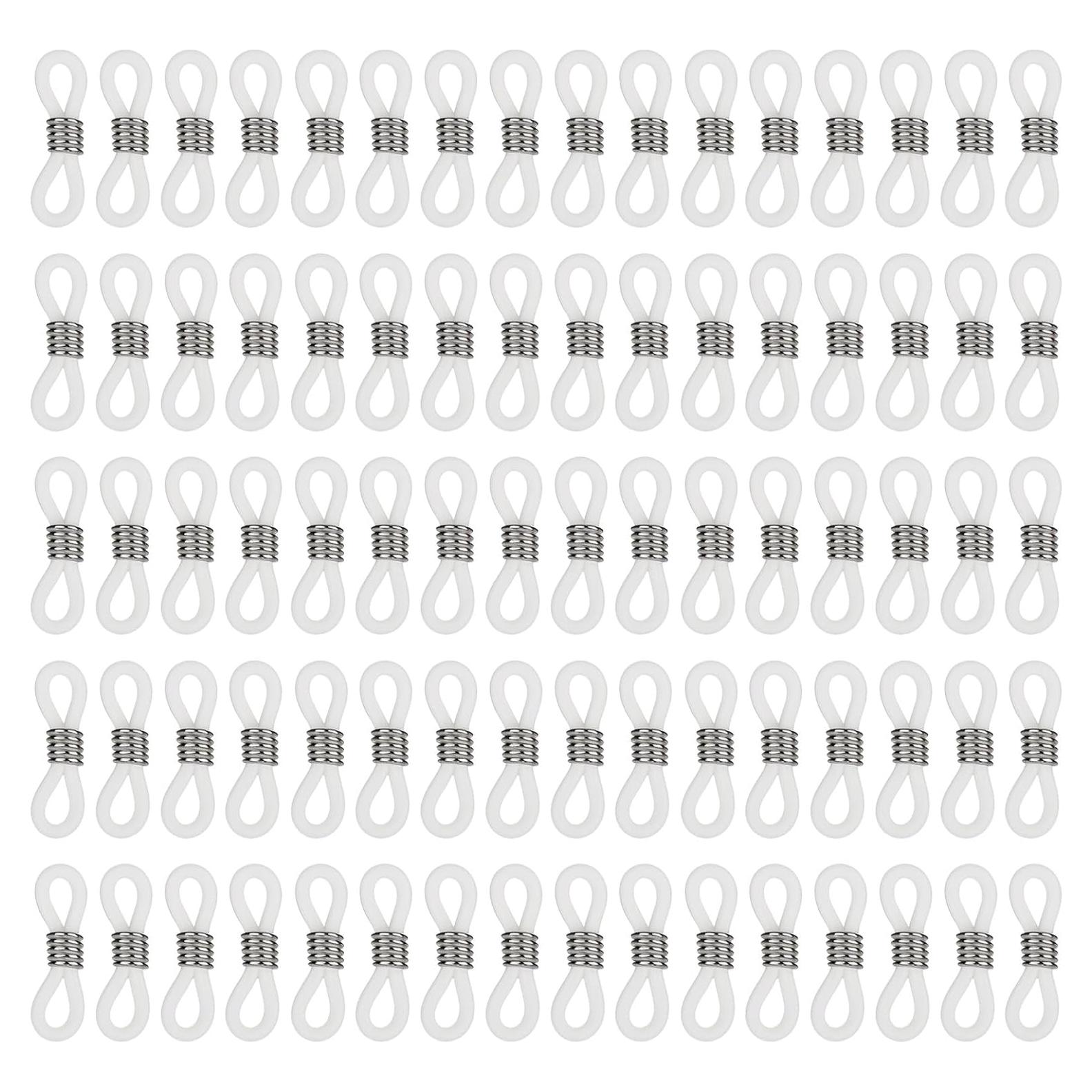 80 Anillos de Silicona para Gafas InnoHHustle Ajustables