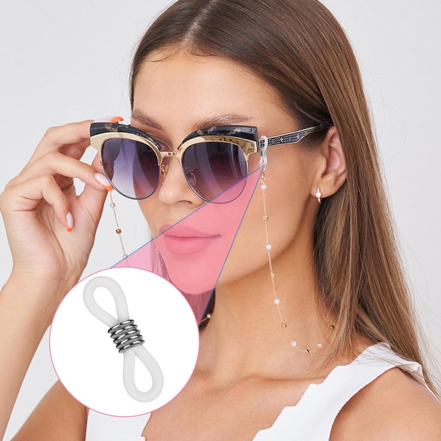 80 Anillos de Silicona para Gafas InnoHHustle Ajustables